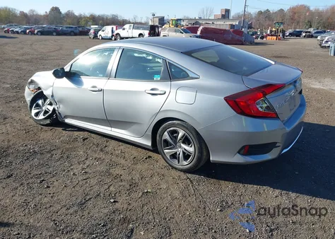 2020 Honda Civic Lx из США, поврежденный, VIN 2HGFC2F62LH535342